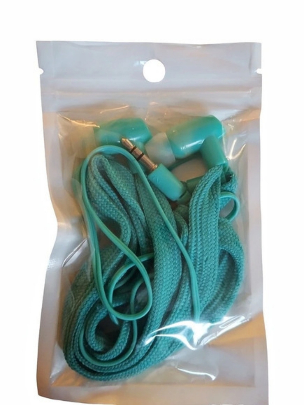 Blue Wired Earbud Headphones NWT